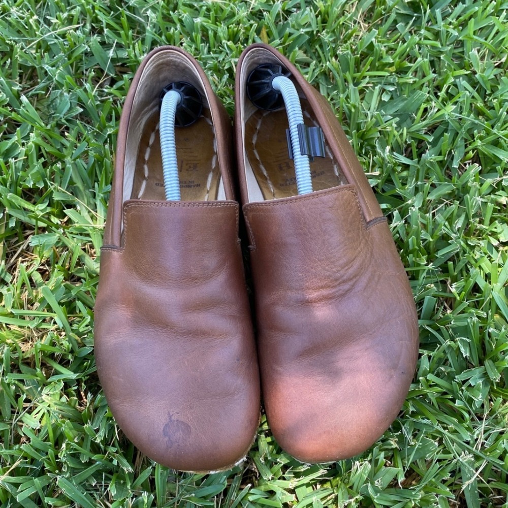 Earthing Harmony Grounding Shoes Brown Leather Handcrafted Womens Size 9 - Picture 2 of 9